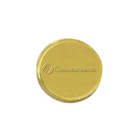 Gold Foil Milk Chocolate Coins