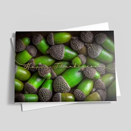 Grateful Green Acorns