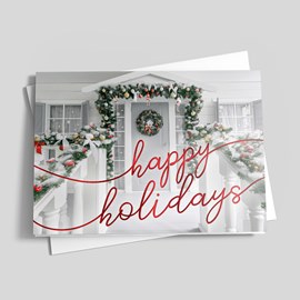 Joyful Entrance Holiday card
