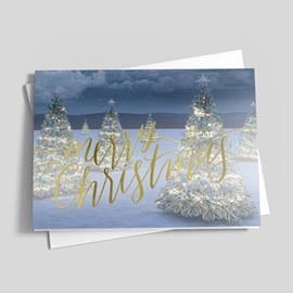 Tree Land Christmas Card