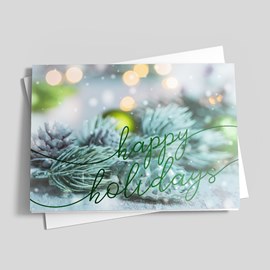 Shining Pines Holiday Card