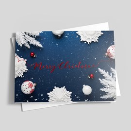 Winter Wishes Christmas Card