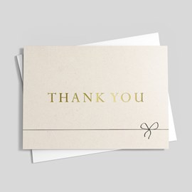 Simplistic Thank You Card