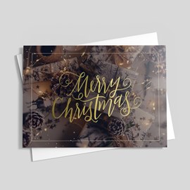 Rustic Gifts Holiday Card