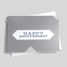 Silver Eclipse Anniversary Card