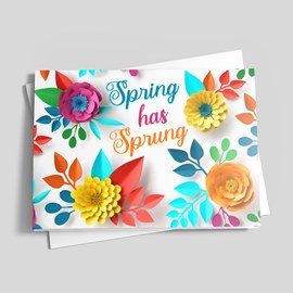 Spring has Sprung Card