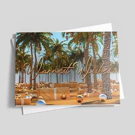 Beachy Gifts Holiday Card