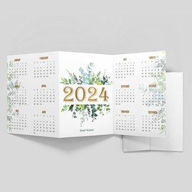 Leafy Greens Calendar Card