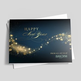 Golden Trails New Year Card