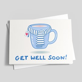 Personalized get well cards for business and family.