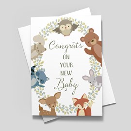 Cute & Cuddly Baby Card
