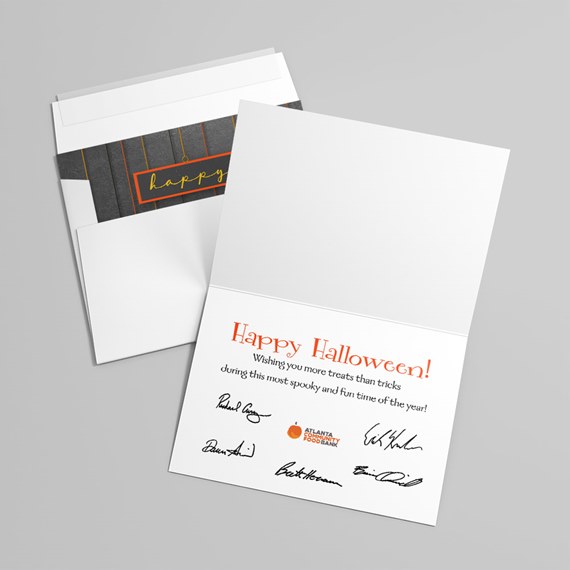 Spooky Signs Halloween Card