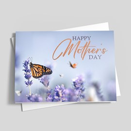 Monarch Mother's Day Card