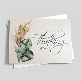 Touch of Flowers Card