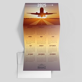 Takeoff Calendar Card
