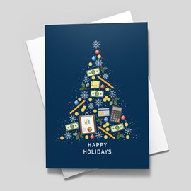 Financial Tree Holiday Card