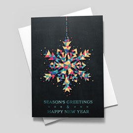 Radiant Ornament Holiday Card