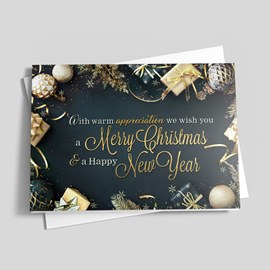 Treasured Celebrations Holiday Card