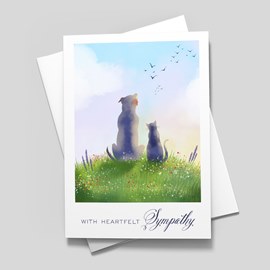 Everlasting Meadow - Pet Sympathy Card