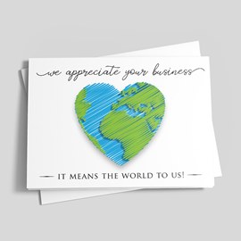 Worldly Pleasures Valentine Card