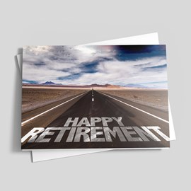 Road Warrior Retirement Card