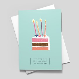 Eat Cake Birthday Card