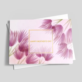 Velvet Flowers - Mother's Day Card