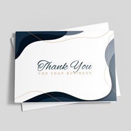 Professional Flow - Thank You Card