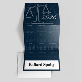 Midnight Jury Calendar Card