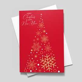 Crimson Tree Holiday Card