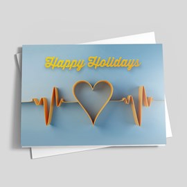 Happy Heart Holiday Card