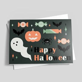 Halloween Candy Card