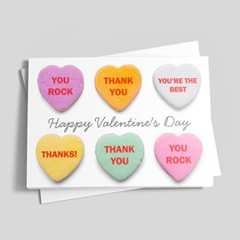 Sweet Hearts Valentine Card