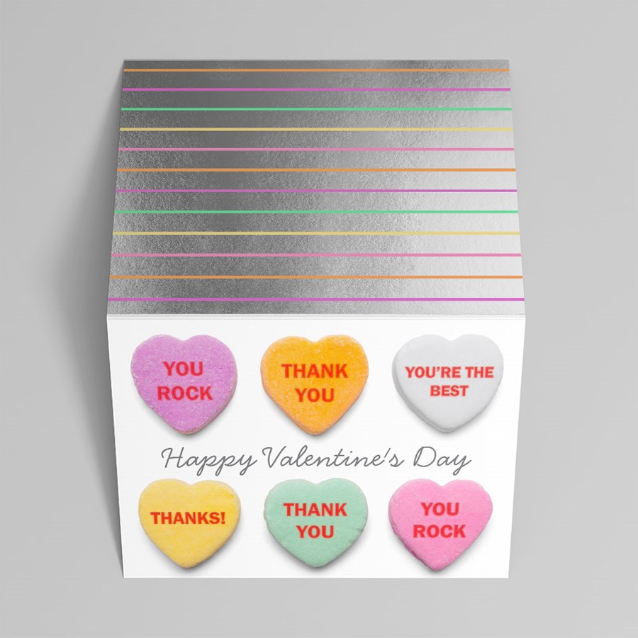 Hearts Of Gratitude Valentine Card By Brookhollow