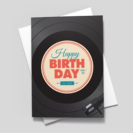 Record Breaking Birthday Card