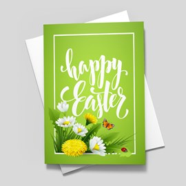 Bright Easter Wishes Card