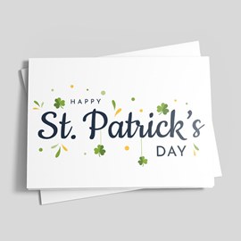 Simply Lucky - St. Patrick's Day Card