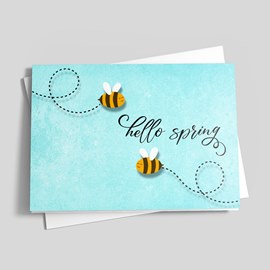 Buzzing About Spring Card