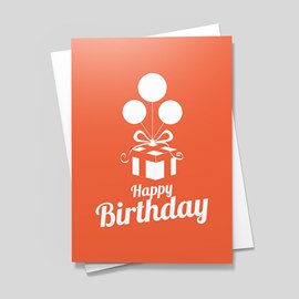 Uplifting Gift Birthday Card