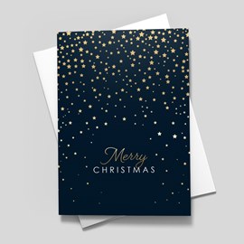 Starlit Sky Christmas Card