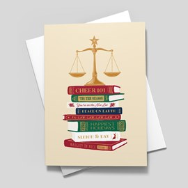 Holiday Scales Christmas Card