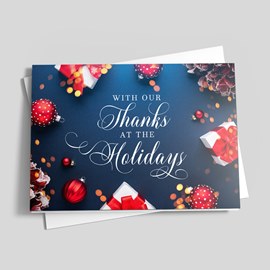 So Many Thanks Holiday Card