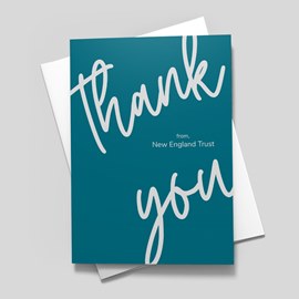 Color Select Thank You Card
