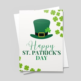 Leprechaun Luck St. Patrick's Day Card