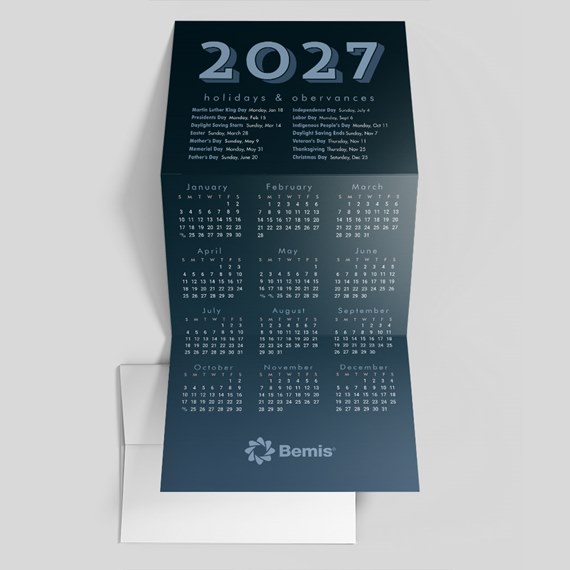 2027 calendar with holidays and observances