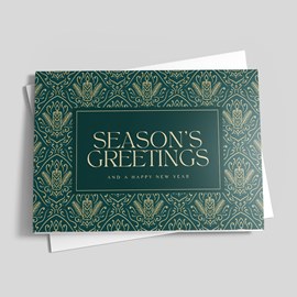 Victorian Greetings Holiday Card