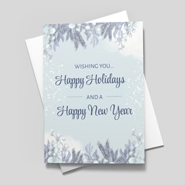 Gentle Elegance Holiday Card