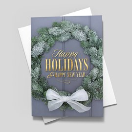 Front Door Greetings Holiday Card