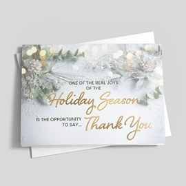 Winter Wishes Holiday Card