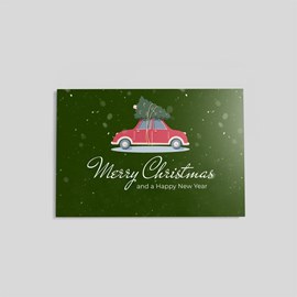 Cruisin' Christmas Postcard